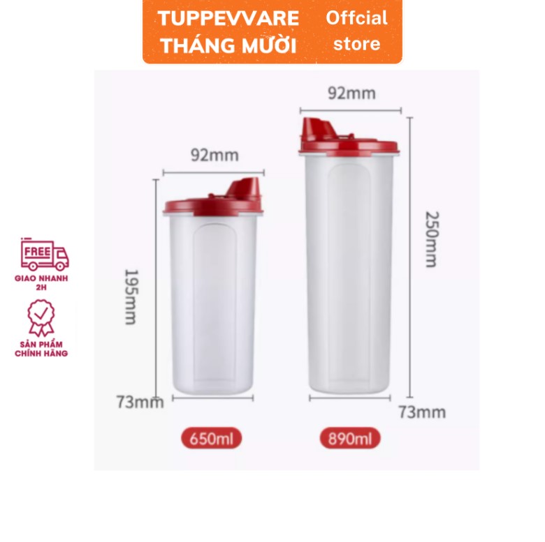 Bình dầu 890ml - nắp đỏ