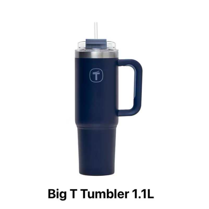 Tuptrung - Ly Giữ Nhiệt Tupperware Big T Có Ống Hút 660ml / 1.1L