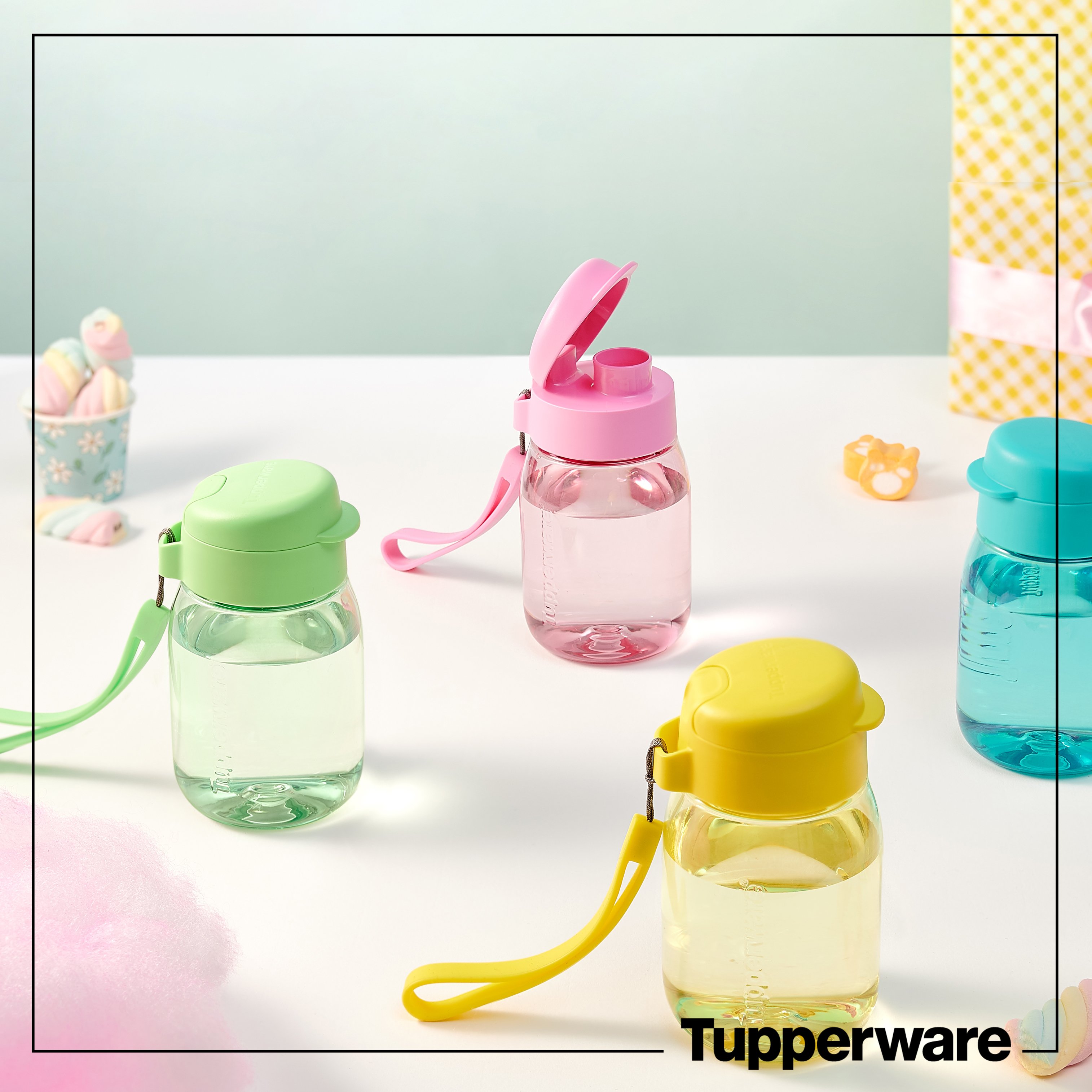 Bình Nước Tupperware Lohas Mini 350ml - New Tupperware Chính Hãng