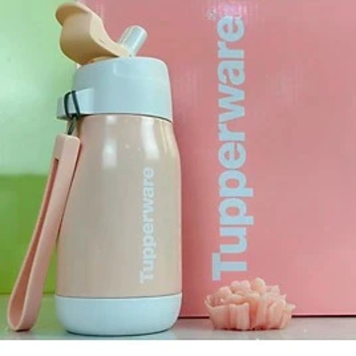 Bình Tupperware Giữ Nhiệt Lạnh Lohas 330m Có Ống Hút