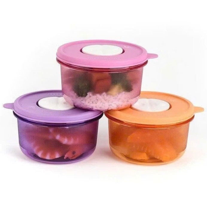 Set 3 Hộp LVS Crstalwave sup bowl 400ml