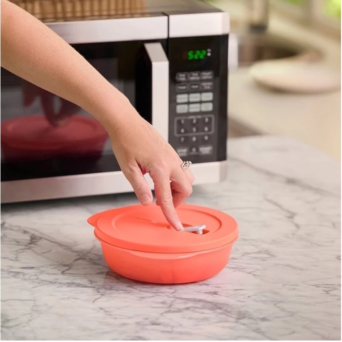 Hộp Tupperware Lò Vi Vóng Có Nút Thở - Tupperware Malaysia Chính Hãng