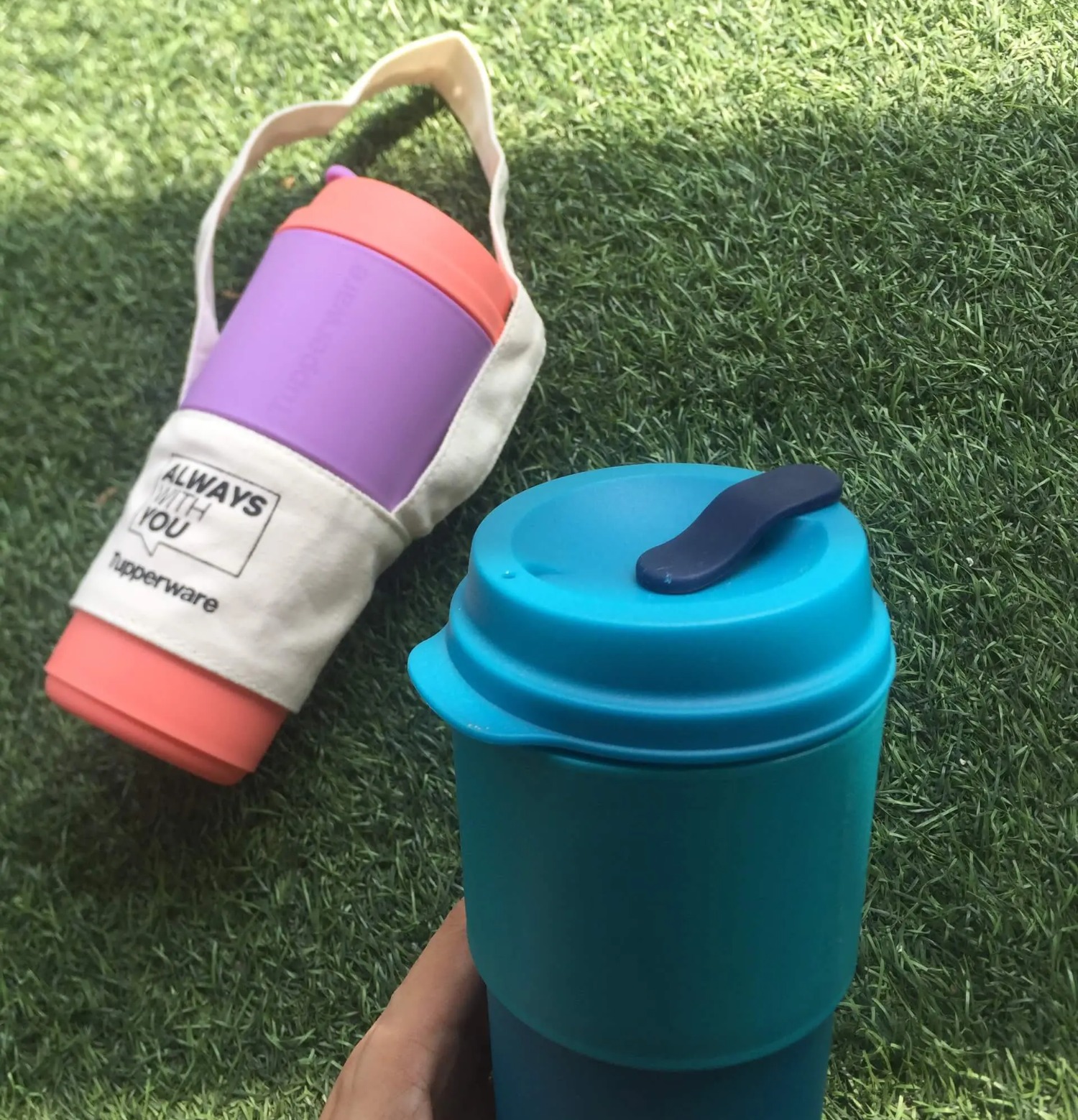 Tuptrung Ly Đựng Cafe Nhựa Coffe To Go 490ml