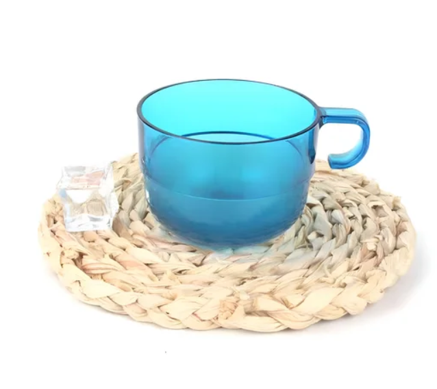 Set 4 Ly 190ml Tupperware - Xanh dương nhạt