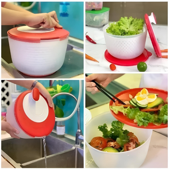Dụng Cụ Quay Rau Tupperware Spinning Chef