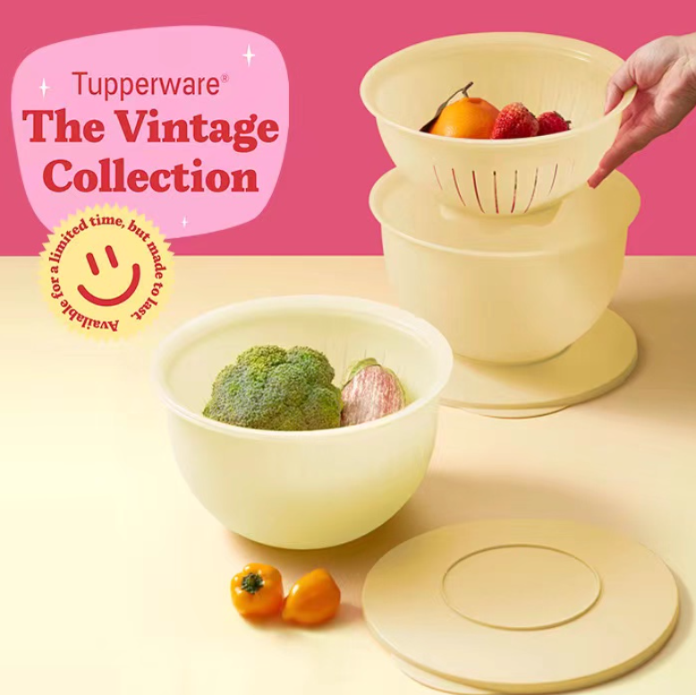 Set rổ tô 2 trong 1 Tupperware 4lit