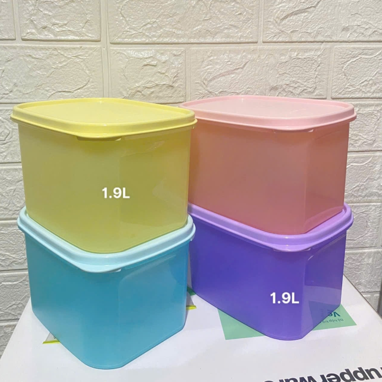 Combo Tuptrung Set 4 Hộp Mát Colorful 1.9L (4 Hộp) 2025