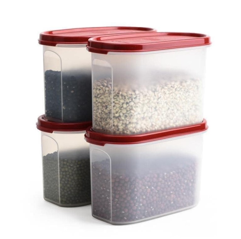 Hộp Khô Nắp Đỏ Tupperware