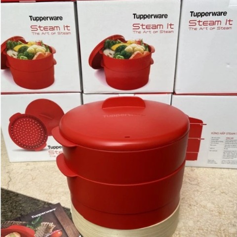 Xửng hấp Tupperware 2 Tầng Steam It
