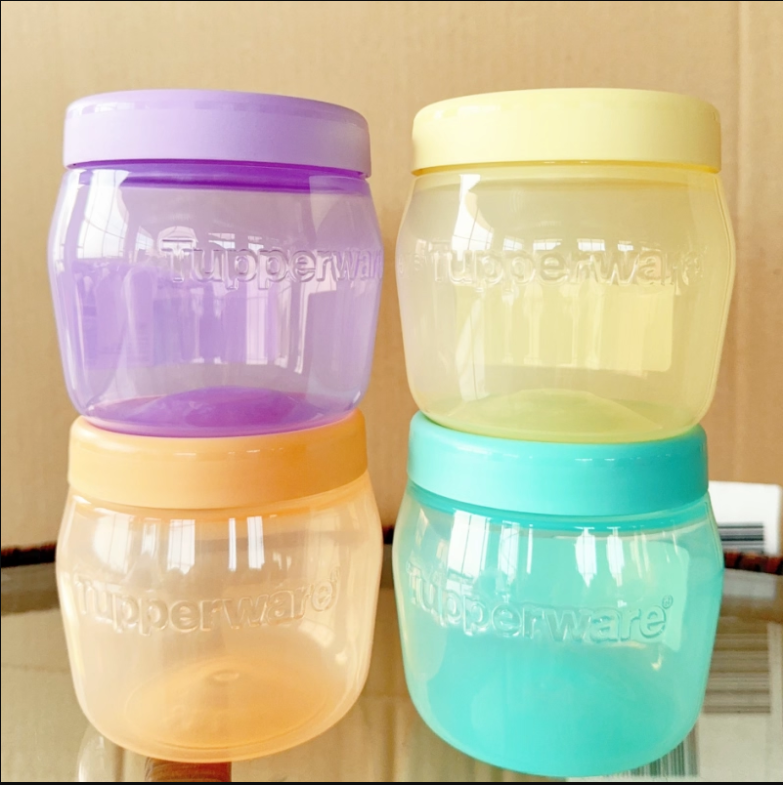 Combo Tuptrung 4 Hộp Bình Jar 325ml