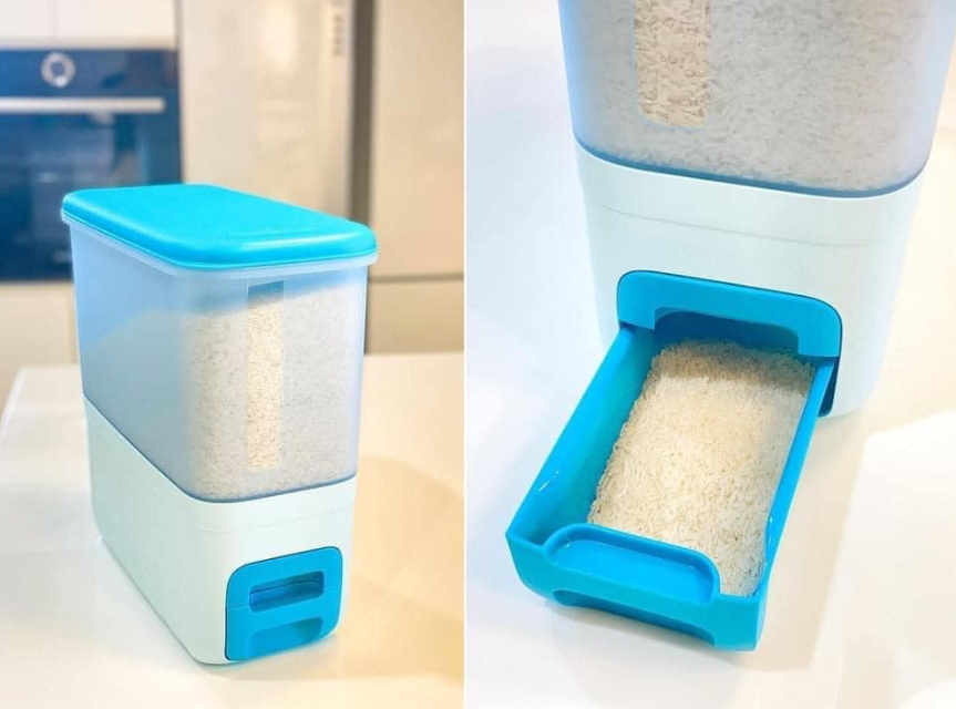 Thùng gạo Tupperware 10kg