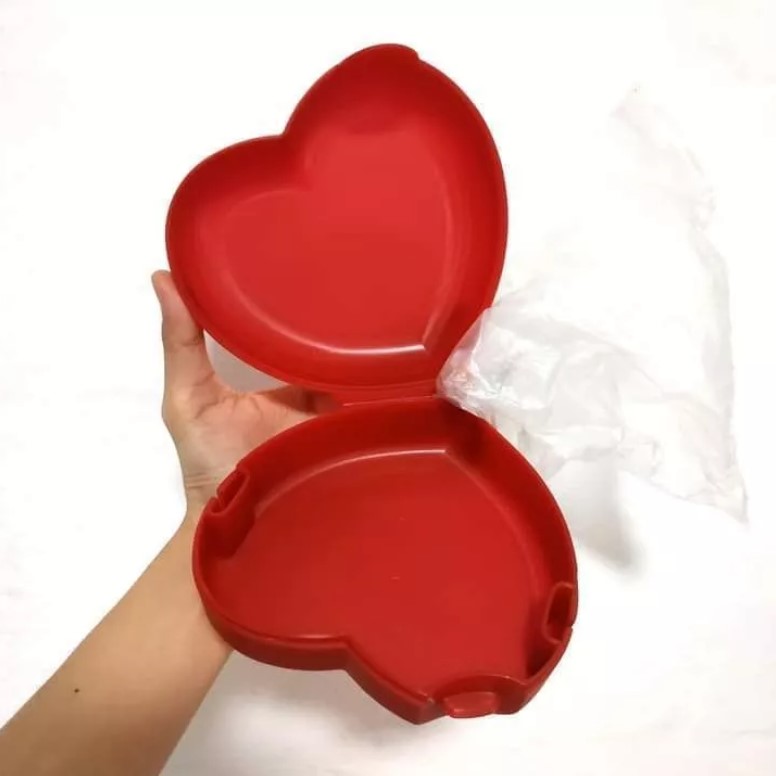 Tupmalay - Hộp Trái Tim Màu Đỏ Limited - Heart Shape Keper