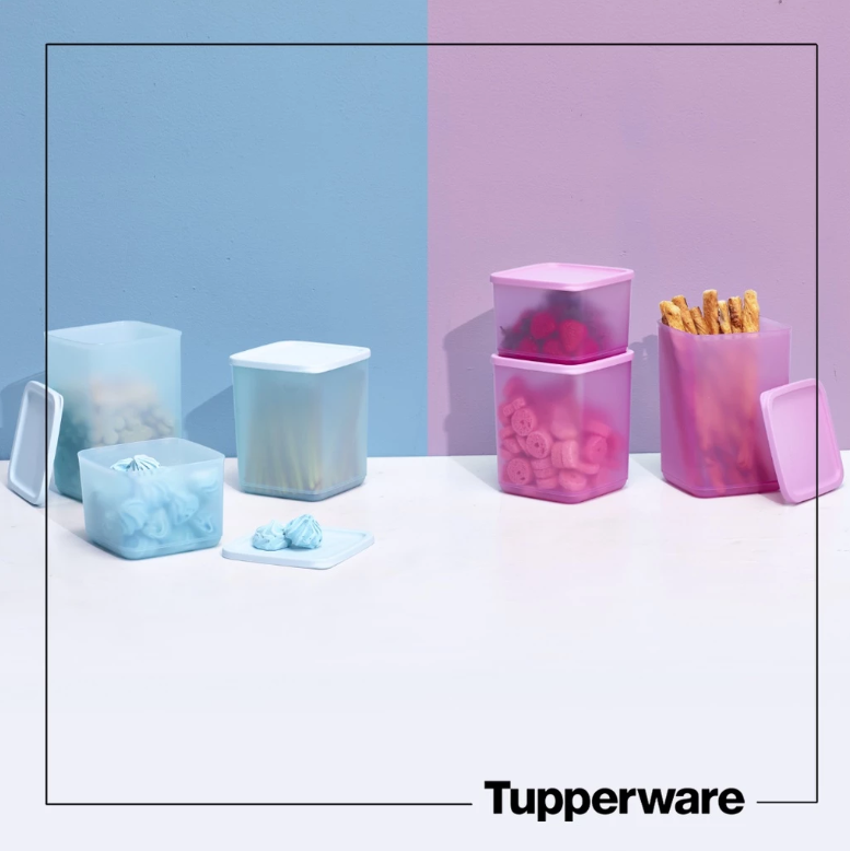 Bộ Hộp Tupperware Bảo Quản Thực Phẩm Pop Fiesta (8 Hộp)