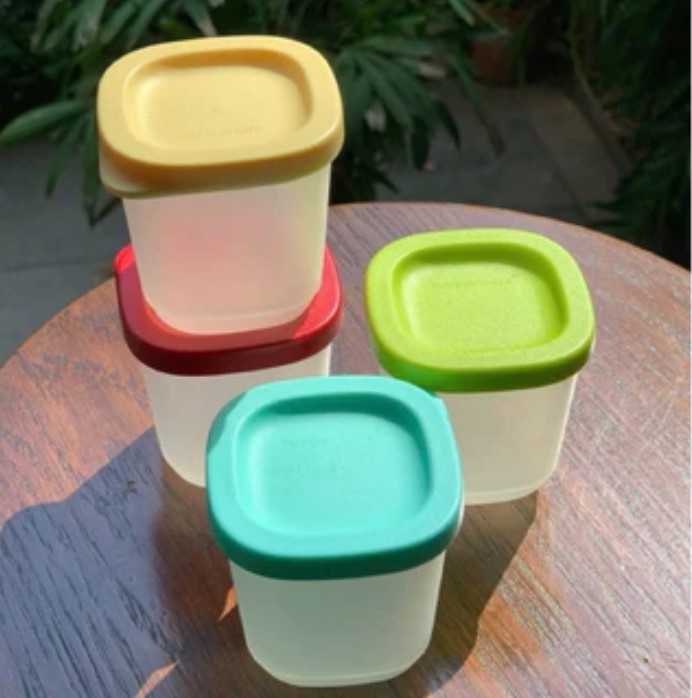 Hộp Tupperware Cubix mini Square 110ml - Tupperware Chính Hãng