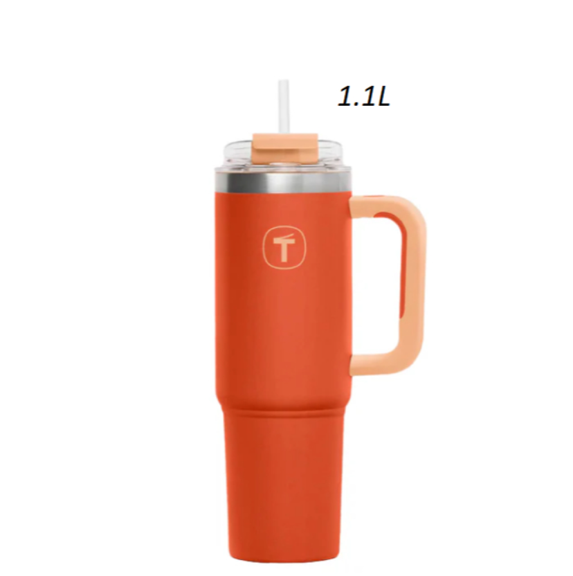 Tuptrung - Ly Giữ Nhiệt Tupperware Big T Có Ống Hút 660ml / 1.1L