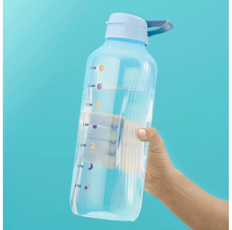 Bình Nước Tupperware 2L Có Vạch Chia Motivation
