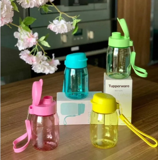 Bình Nước Tupperware Lohas Mini 350ml - New Tupperware Chính Hãng