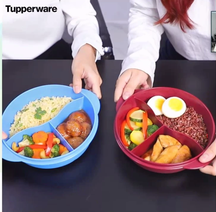 Bộ Hộp Cơm Chia Ngăn Crystalwave Lunch Set