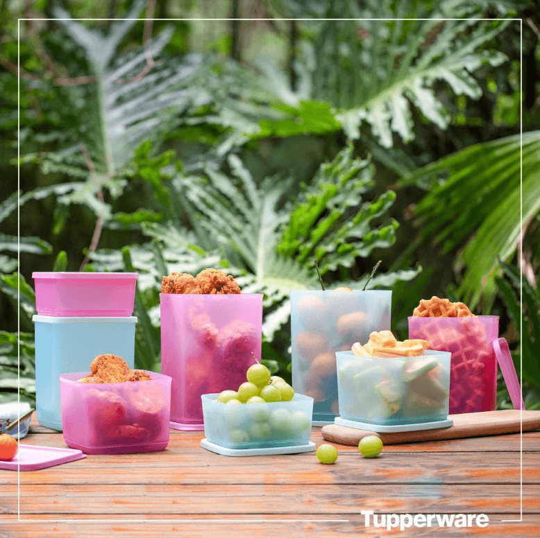 Bộ Hộp Tupperware Bảo Quản Thực Phẩm Pop Fiesta (8 Hộp)