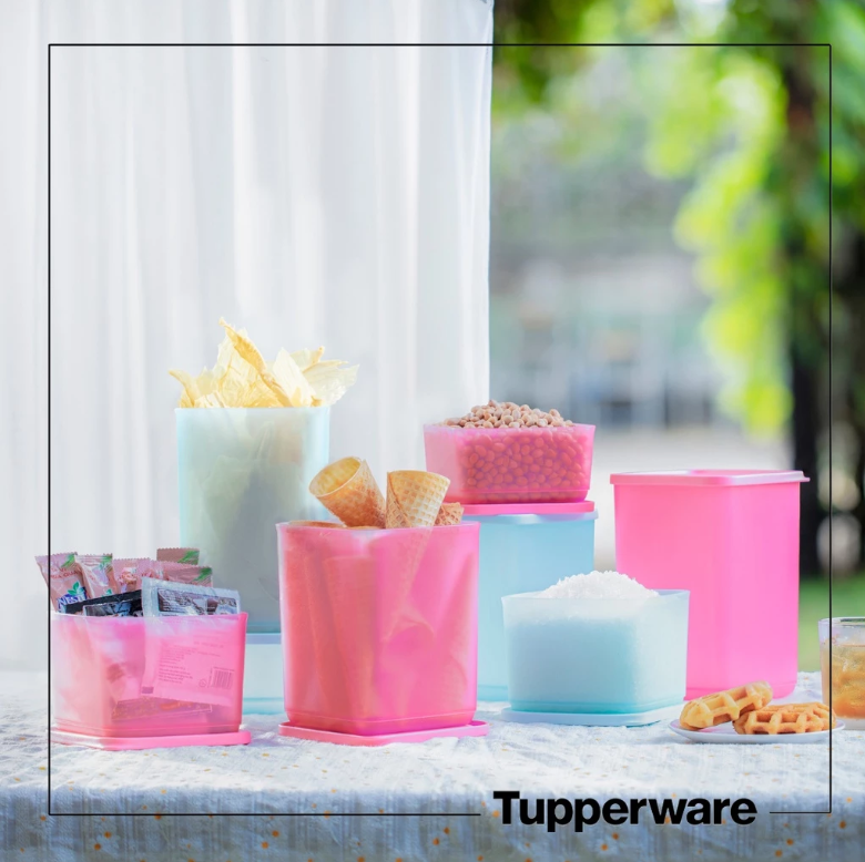 Bộ Hộp Tupperware Bảo Quản Thực Phẩm Pop Fiesta (8 Hộp)