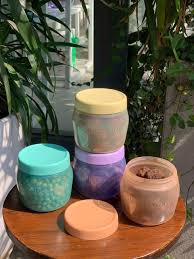 Bộ 4 Bình Tupperware Universal Jar 325ml - Tupperware Trung Chính Hãng