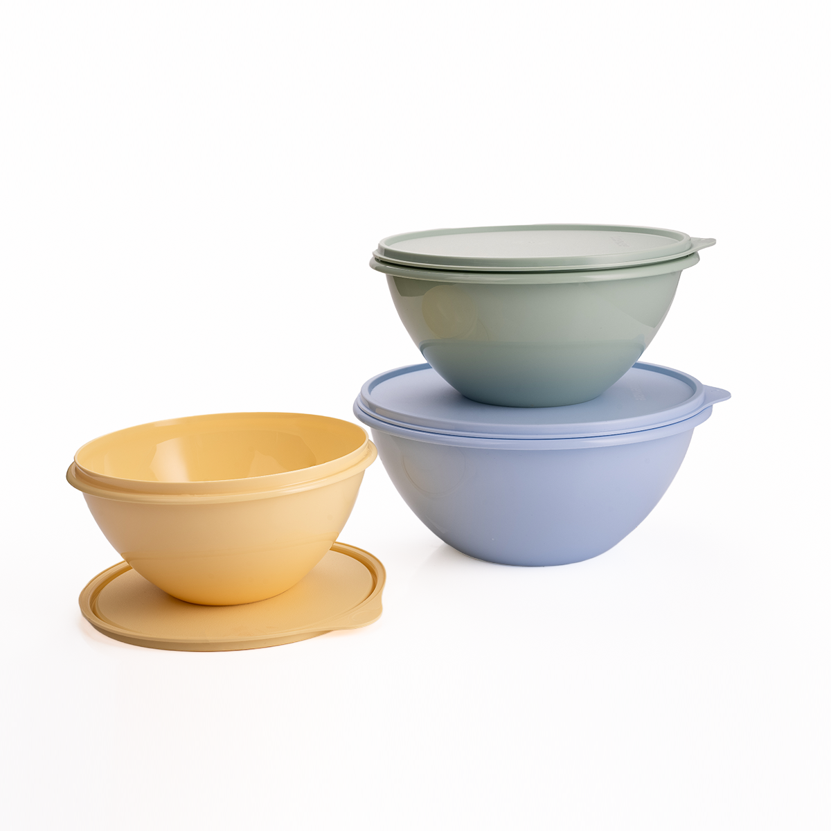 Hộp Đựng Thực Phẩm Tupperware Trữ Khô Và Mát Original Bowl 2.5L 1.7L 1.1L - New Tupperware