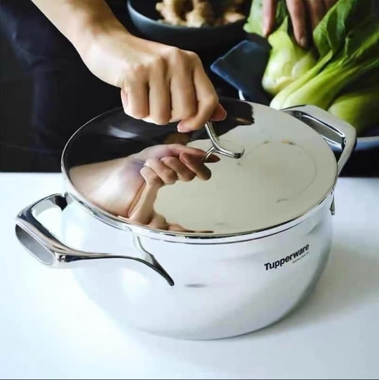 Nồi Tupperware Mastro Stockpot 5L Nắp Kim Loại