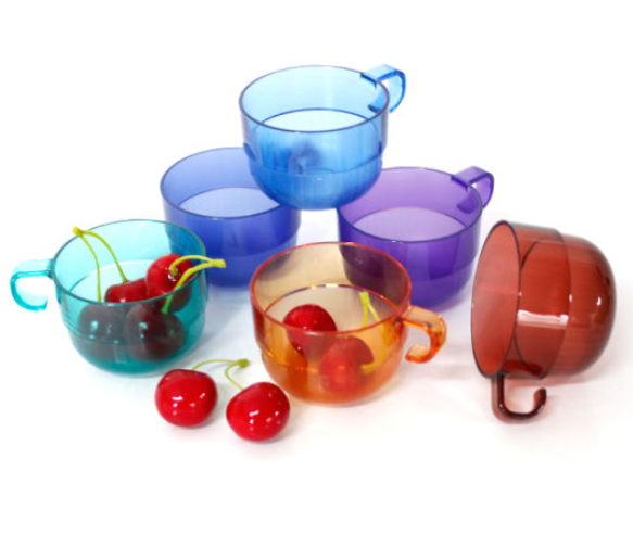 Set 4 Ly 190ml Tupperware - Xanh Lá
