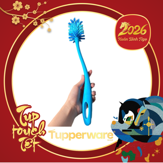 Bàn Chải Tupperware Vệ Sinh Bình Eco Bottle Brush - Tupperware Malaysia Chính Hãng