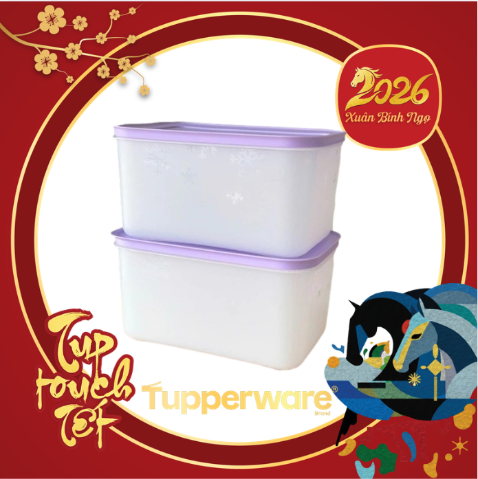 Hộp đông dẻo 2.5L - Tupperware Trung Chính Hãng