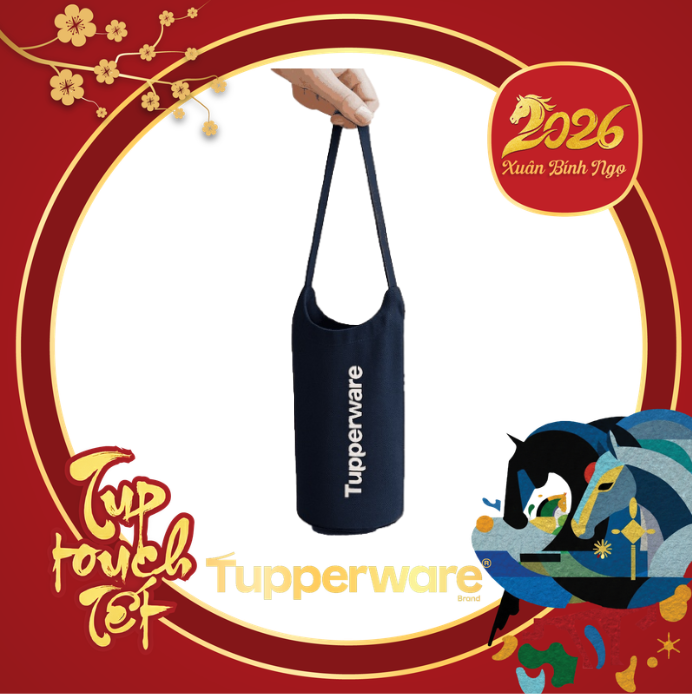 Túi Vải Ly Giữ Nhiệt Tupperware Xploris