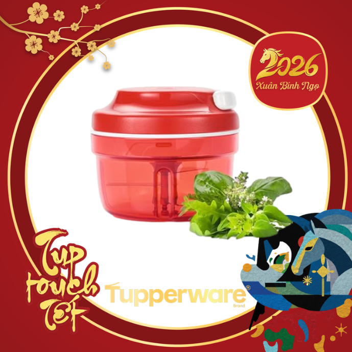 Dụng Cụ Xay Thực Phẩm Tupperware Supersonic Turbo Chopper