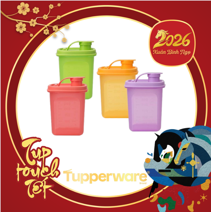 Hộp Lẻ Tupperware Slim 350ml Màu Ngẫu Nhiên (01 Hộp)