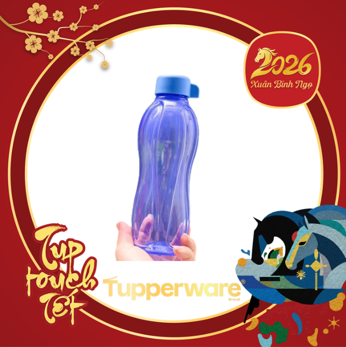 Bình Nước 500ml Màu Xanh