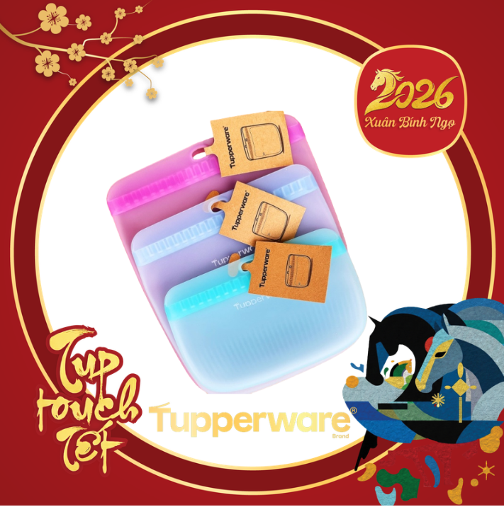 Silicon Tupperware 1.6 lít