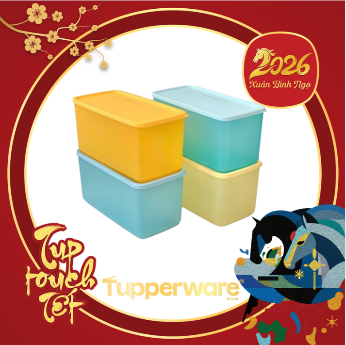 Tuptrung Combo Set 4 Hộp Funtastics 3.1L