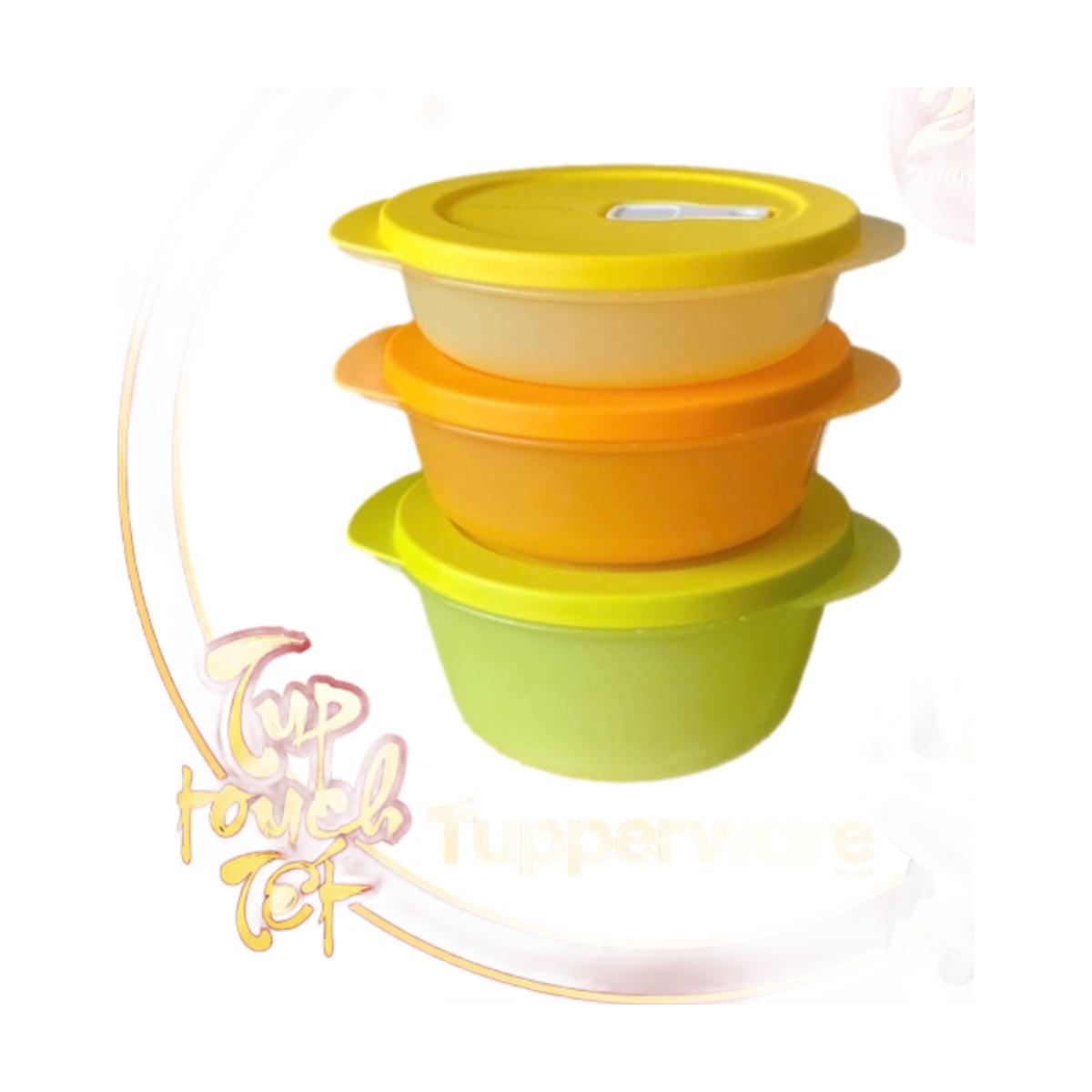 Hộp Tupperware Dùng Lò Vi Sóng Có Nút Thở
