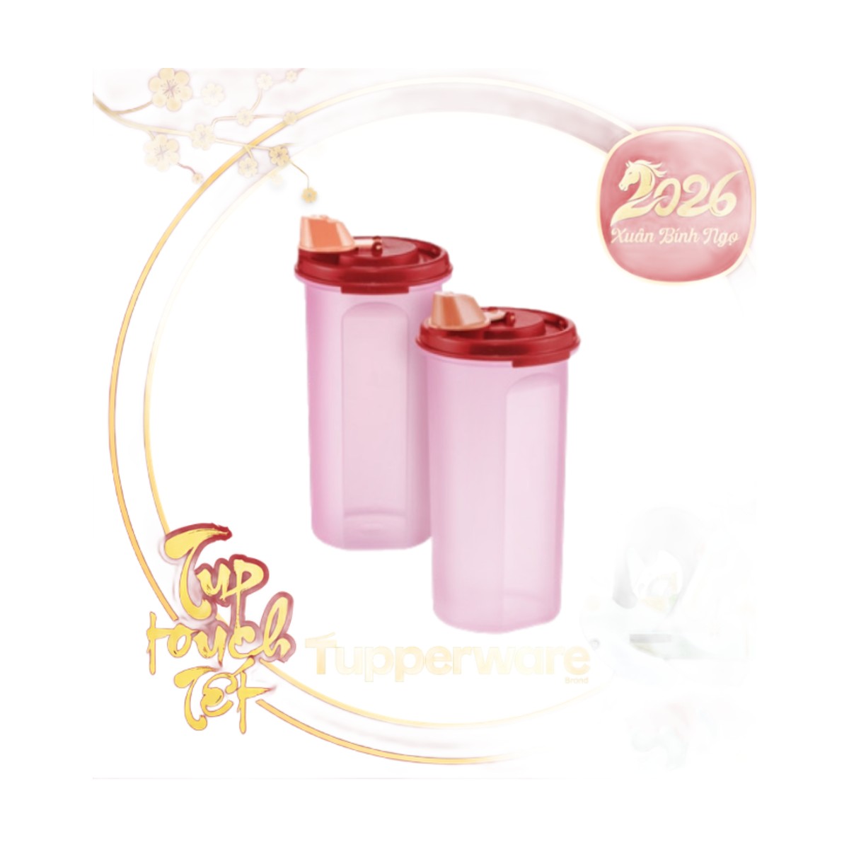 Bình Đựng Dầu Ăn Tupperware Stor N Pour Large