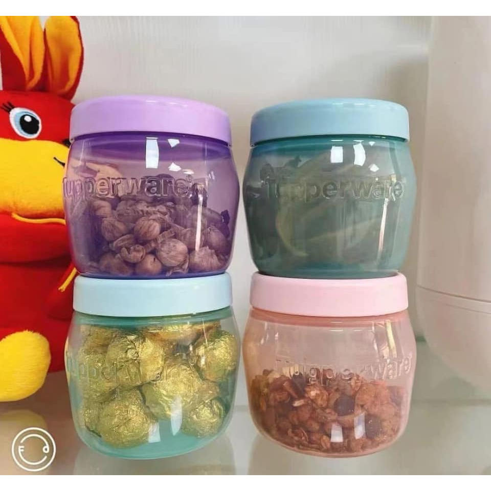 Bộ 4 Bình Tupperware Universal Jar 325ml - Tupperware Trung Chính Hãng