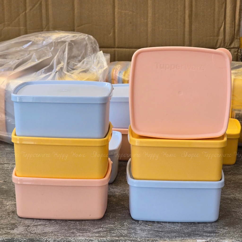 Bộ 3 Hộp Tupperware Trữ Mát 400ml Gen I - Tupperware Trung Chính Hãng