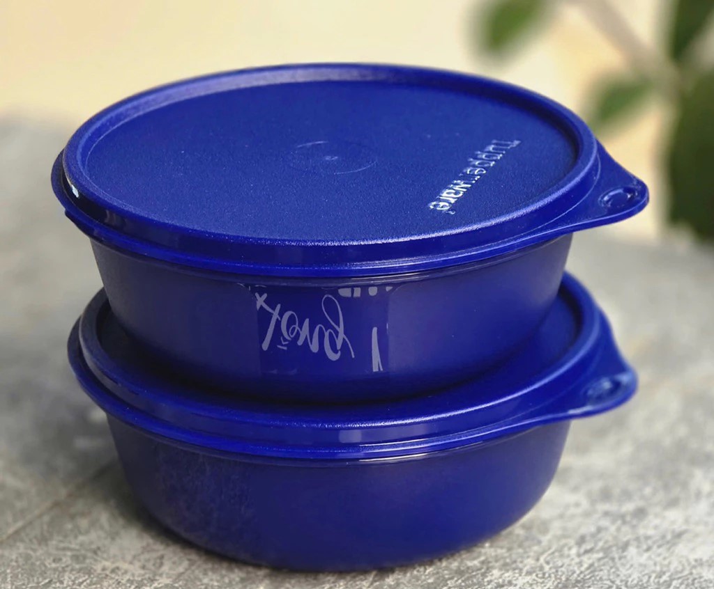 Hộp Tupperware Trữ Mát Modular Bowl Xanh Dương Đậm - New Tupperware