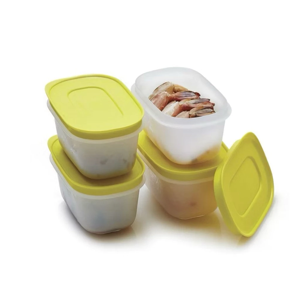 Hộp Trữ Đông Tupperware Gen II 170ml Đông Dẻo - Nắp Vàng