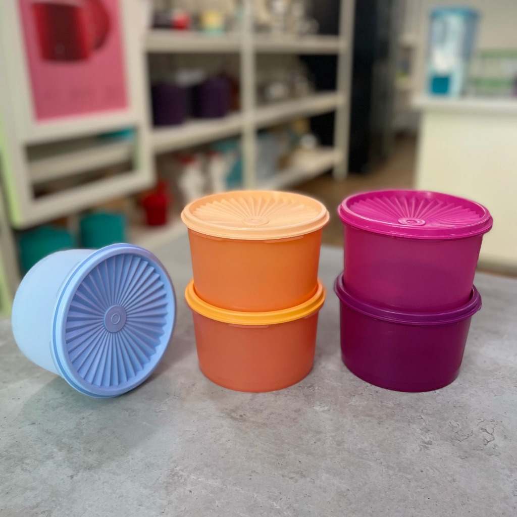 Bộ Hộp Tupperware BQTP Midi Deco (5 Hộp)