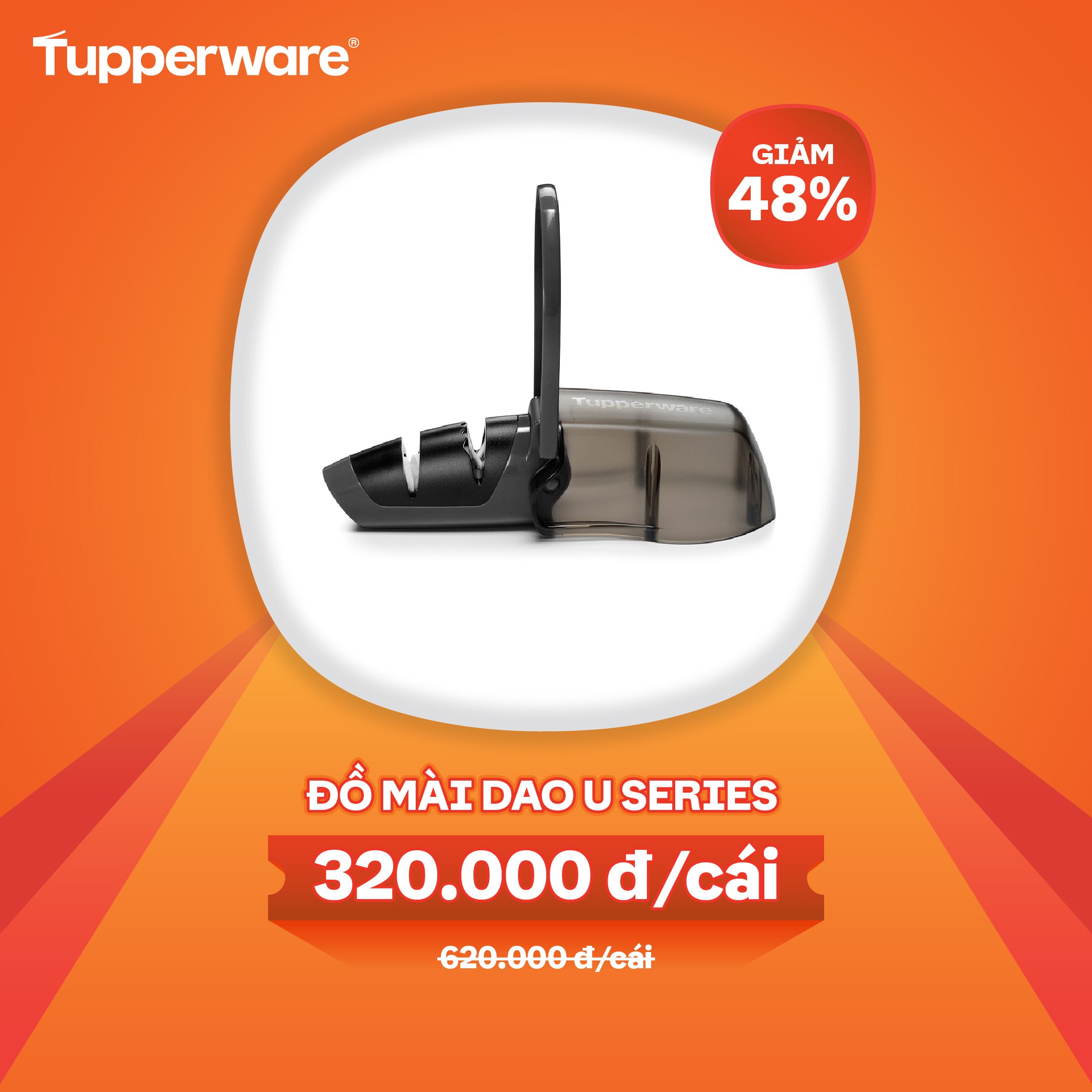 Dụng Cụ Mài Dao Tupperware U-Series