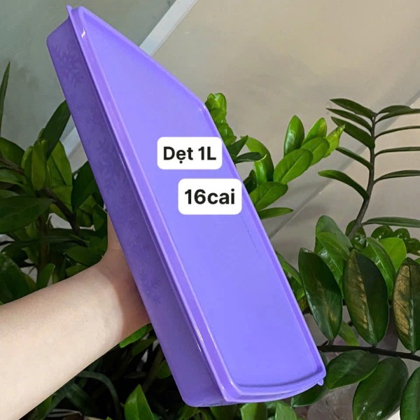 Tupmalay - Hộp Đông Dẹt Snowflake 1L (01 Hộp)