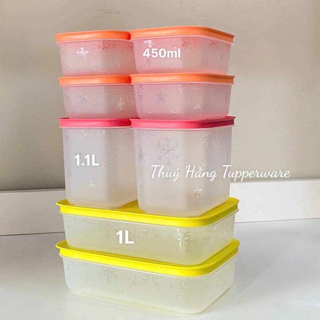 Tuptrung Bộ Hộp Đông Dẻo 8 Hộp Nhiều màu (08 Hộp)