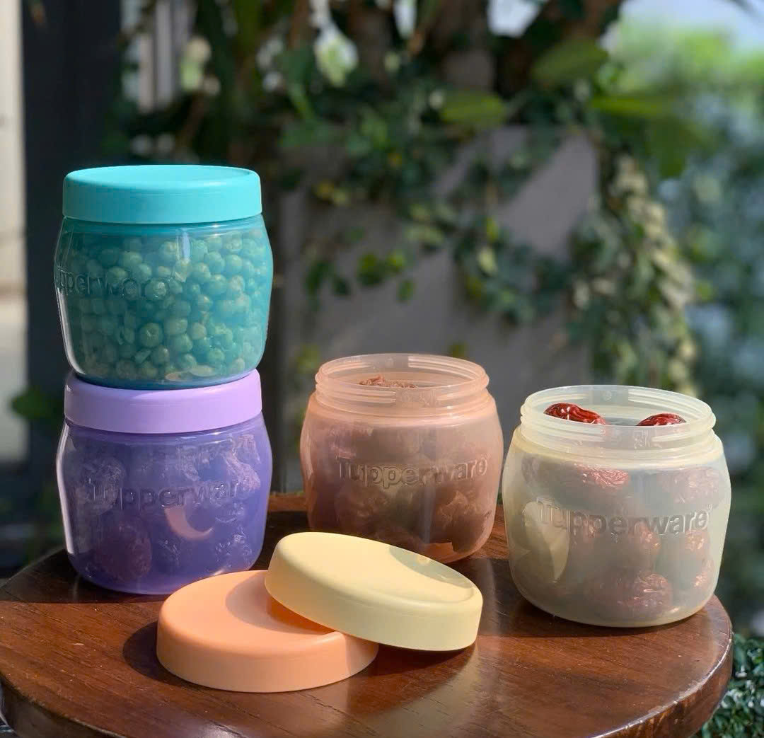 Hộp / Bình Jar đựng trà sữa, nước uống, gia vị...