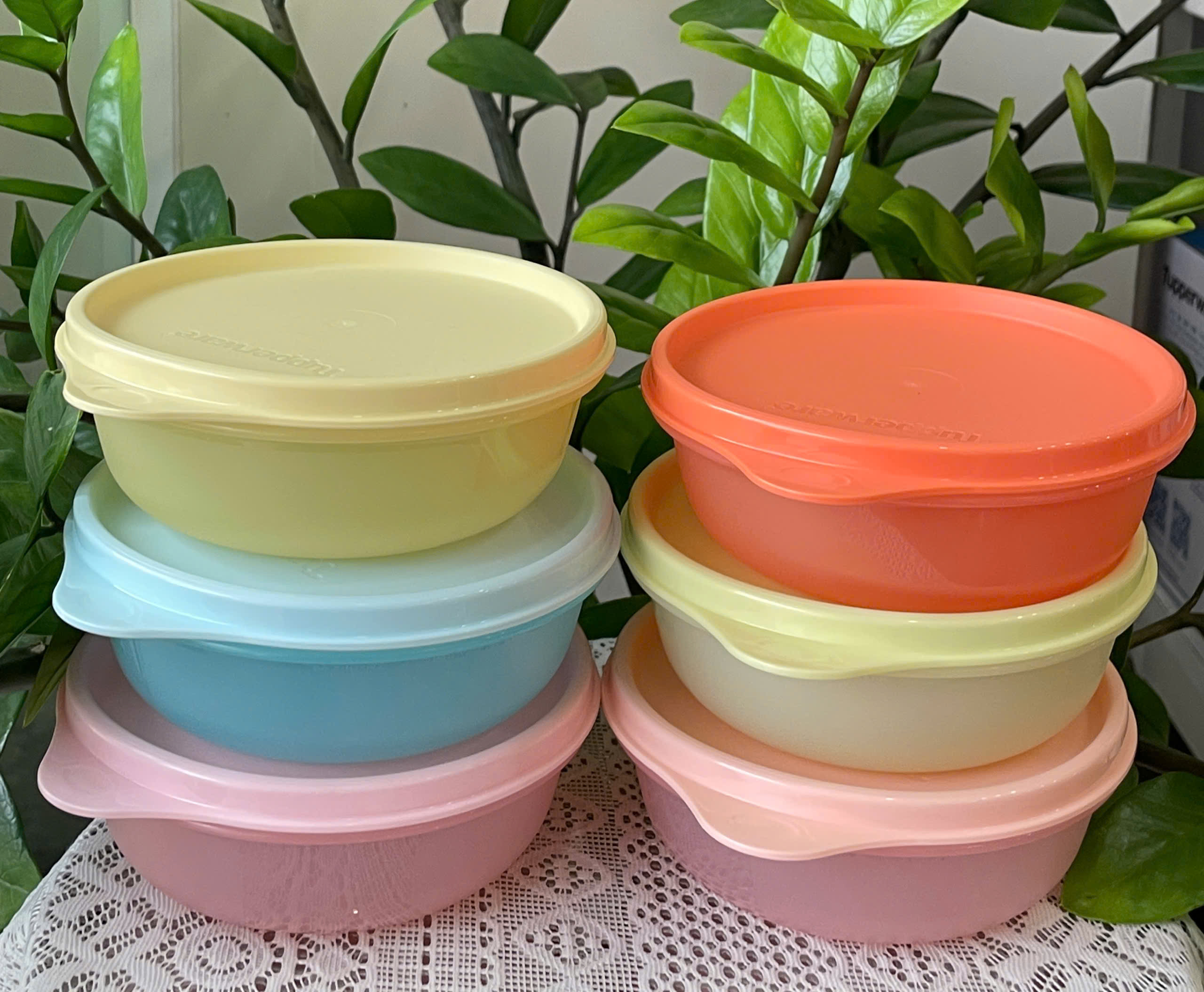 Tuptrung - Set trữ mát và khô Junior Bowl (300ml) - Màu pastel