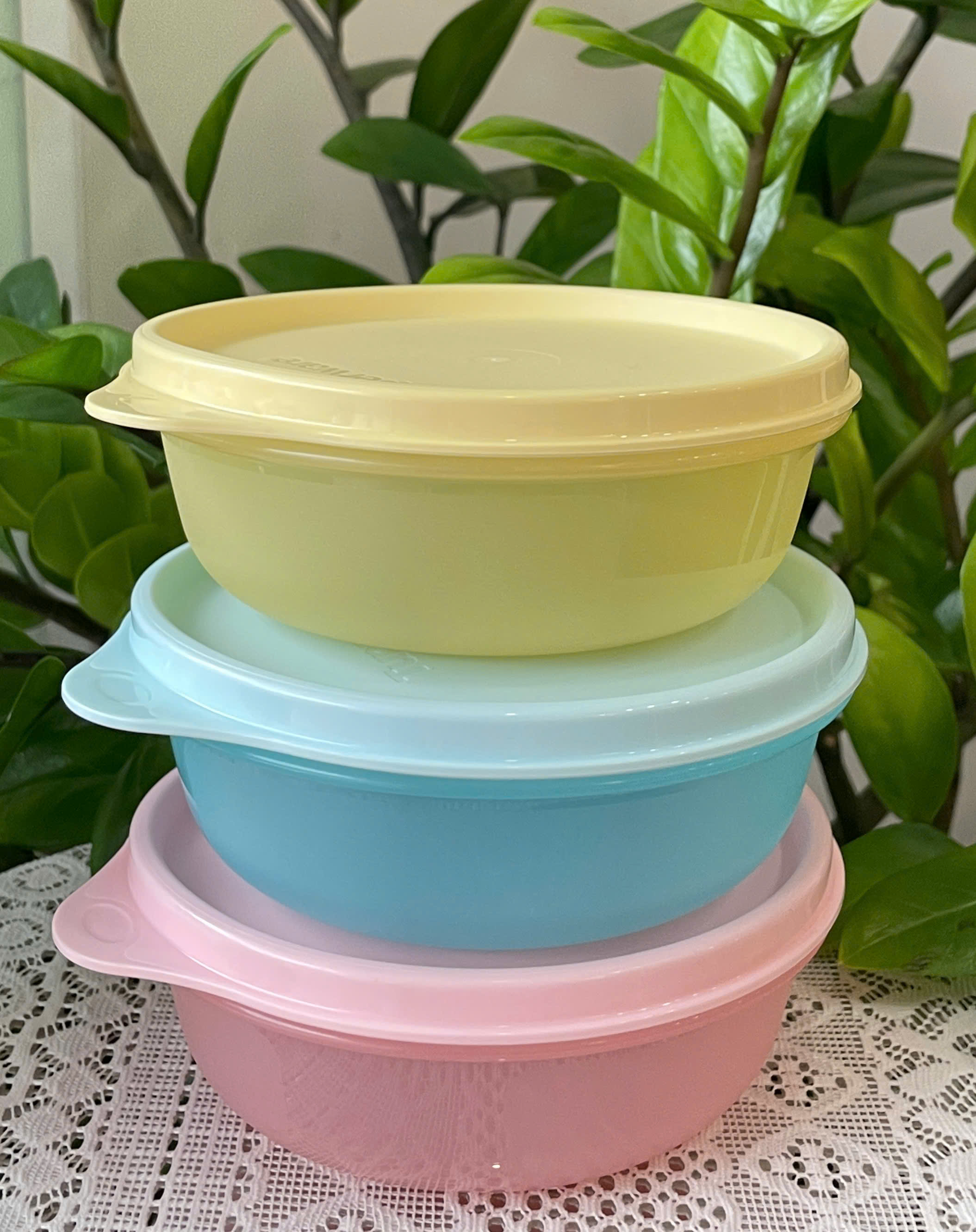Tuptrung - Set trữ mát và khô Junior Bowl (300ml) - Màu pastel