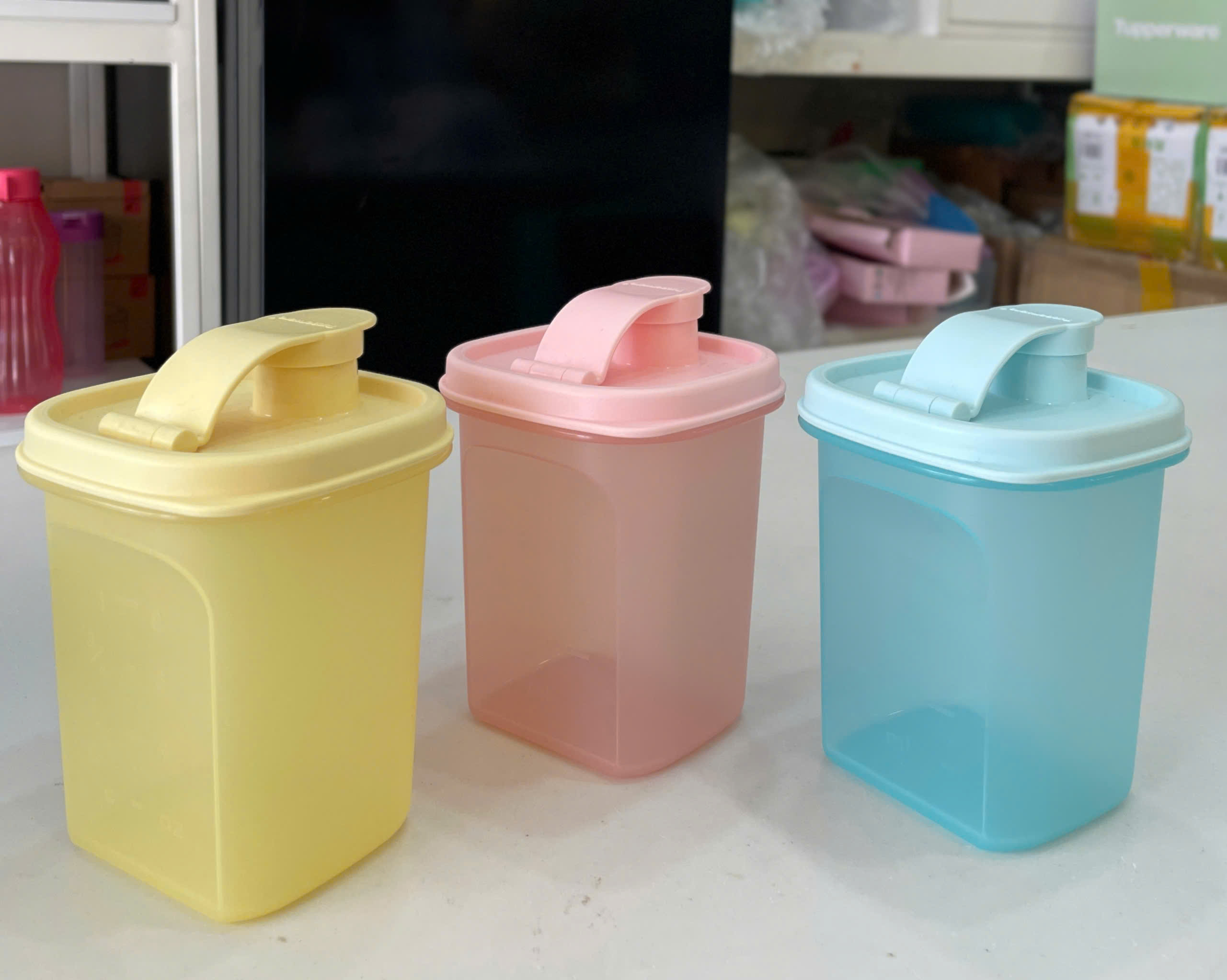 Bộ3 Bình Tupperware Slim 350ml - Tupperware Trung Chính Hãng